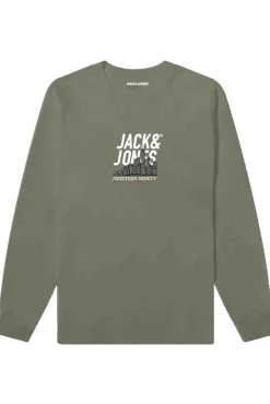 Jack & Jones T-Shirts-T-shirt de corte regular verde