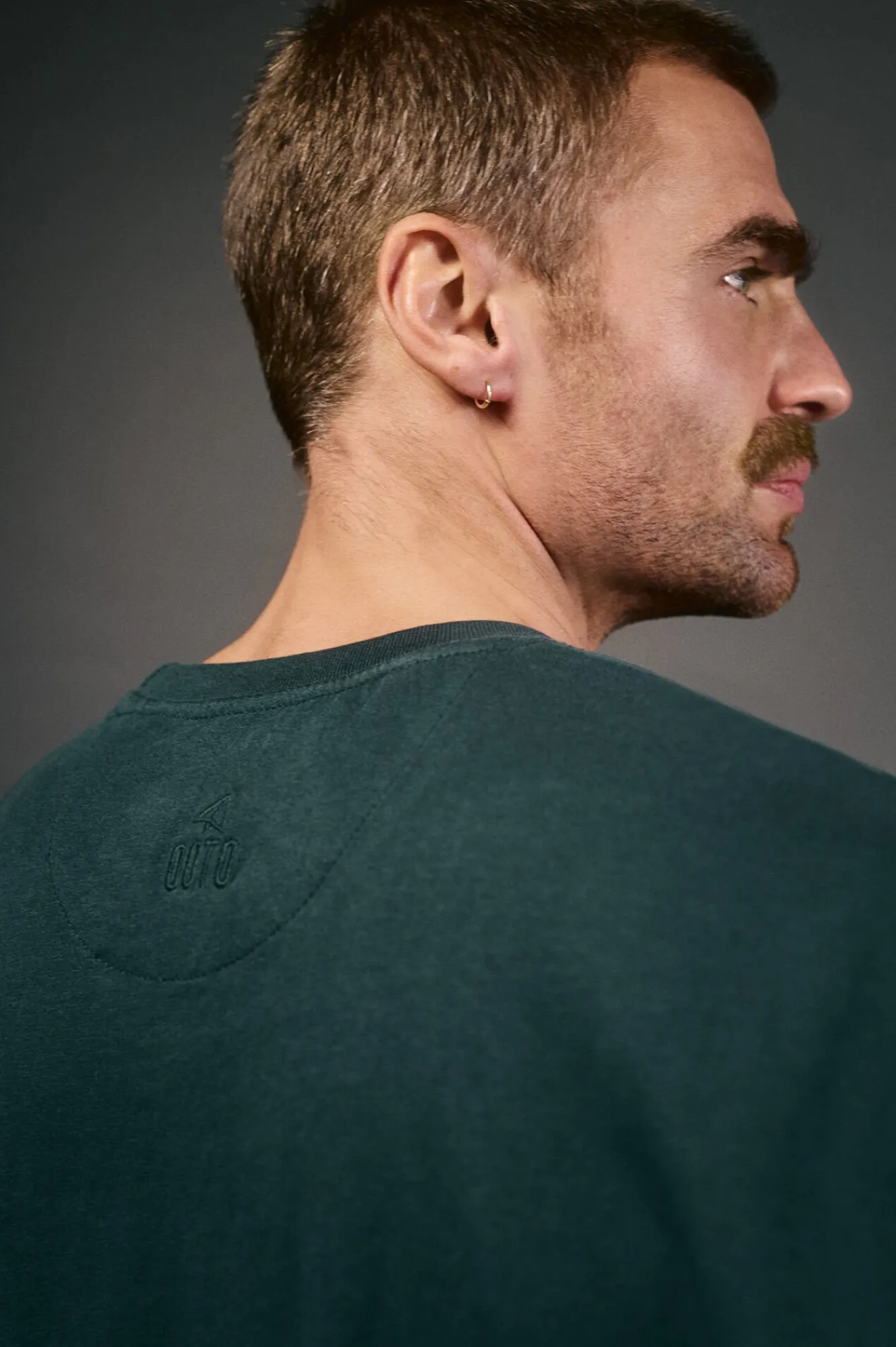 OOTO T-Shirts-T-shirt de manga comprida Verde