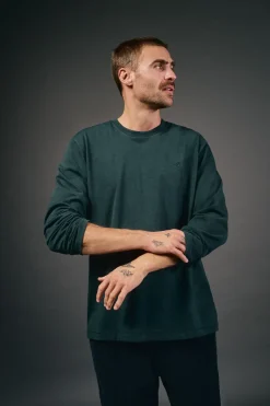 OOTO T-Shirts-T-shirt de manga comprida Verde