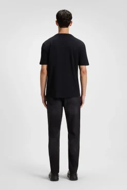 HUGO T-Shirts-T-shirt de manga curta Preto