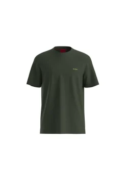 HUGO T-Shirts-T-shirt de manga curta Verde