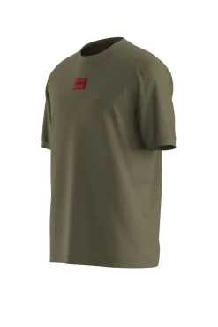 HUGO T-Shirts-T-shirt de manga curta Verde