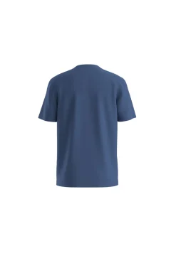HUGO T-Shirts-T-shirt de manga curta Azul