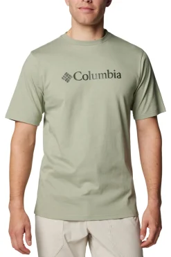 Columbia T-Shirts-T-shirt de manga curta verde