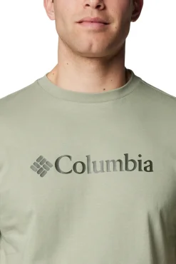 Columbia T-Shirts-T-shirt de manga curta verde