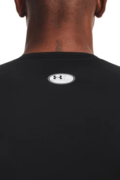 Under Armour T-Shirts-T-shirt de manga curta de homem preto