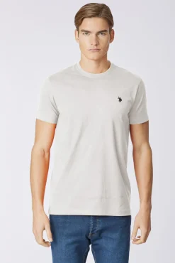 Us Polo T-Shirts-T-shirt de manga curta Mick Branco