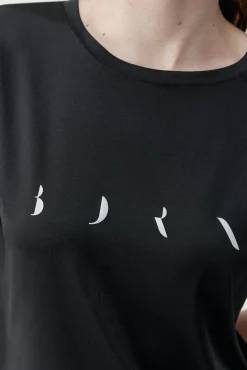 Born Living Yoga T-Shirts-T-shirt desportiva Azami Black preto