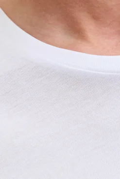 Jack & Jones T-Shirts-T-shirt estampada à frente Branco