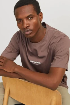 Jack & Jones T-Shirts-T-shirt estúdio original cru