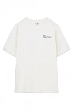 OOTO T-Shirts-T-shirt gráfica Ecru