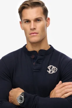 Superdry T-Shirts-T-shirt justa azul