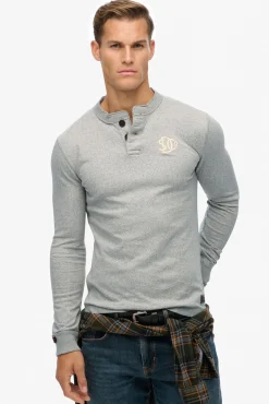 Superdry T-Shirts-T-shirt justa cinzento