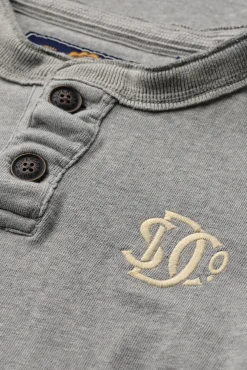 Superdry T-Shirts-T-shirt justa cinzento