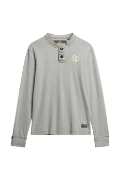 Superdry T-Shirts-T-shirt justa cinzento