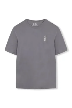 OOTO T-Shirts-T-shirt leve Cinzento