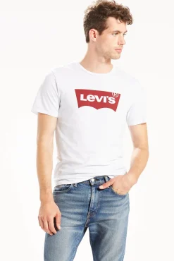 Levi's T-Shirts-T-shirt ® clássica com logótipo no meio Branco
