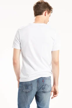 Levi's T-Shirts-T-shirt ® clássica com logótipo no meio Branco