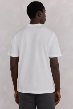 Pedro del Hierro T-Shirts-T-shirt logo Branco