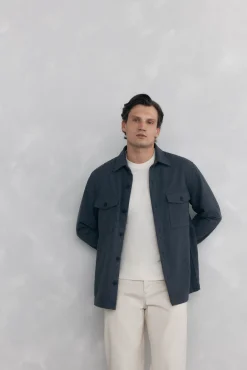 Pedro del Hierro T-Shirts-T-shirt logo Ecru