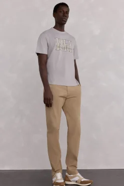 Pedro del Hierro T-Shirts-T-shirt logo Cizento