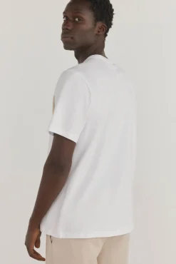 Pedro del Hierro T-Shirts-T-shirt logo Branco