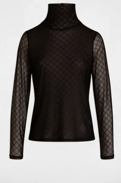 Morgan T-Shirts-T-shirt manga Preto