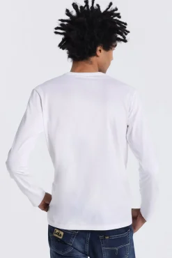 Lois T-Shirts-T-shirt manga comprida branco