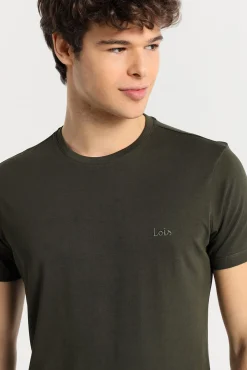 Lois T-Shirts-T-shirt manga curta verde