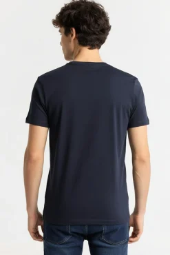 Lois T-Shirts-T-shirt manga curta azul