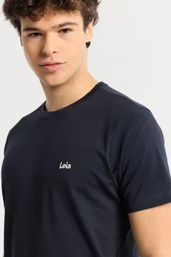 Lois T-Shirts-T-shirt manga curta azul