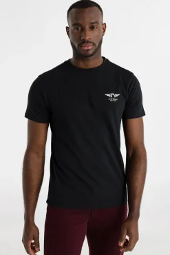 Lois T-Shirts-T-shirt manga curta preto