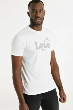 Lois T-Shirts-T-shirt manga curta branco