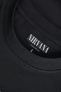 Jack & Jones T-Shirts-T-shirt Nirvana preto