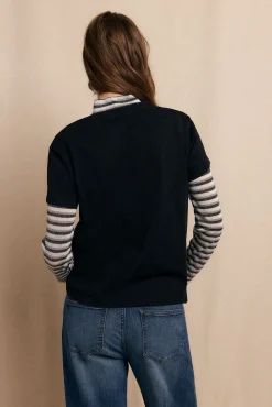 Slowlove T-Shirts-T-shirt rebites Preto