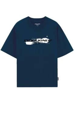 Jack & Jones PLUS T-Shirts-T-shirt Regular Fit azul