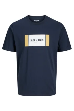 Jack & Jones PLUS T-Shirts-T-shirt Regular Fit azul