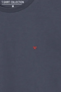 Silbon T-Shirts-T-shirt minilogo Azul