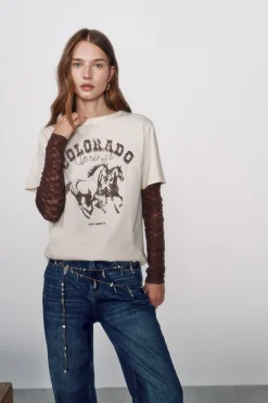 High Spirits T-Shirts-T-shirt Stetson cru