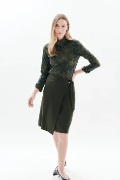 Caroll T-Shirts-T-shirt Tanoushka 2 Verde