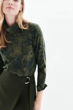 Caroll T-Shirts-T-shirt Tanoushka 2 Verde