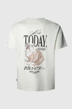 Pepe Jeans T-Shirts-T-shirt Terry bege