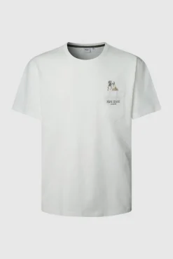 Pepe Jeans T-Shirts-T-shirt Thansen bege