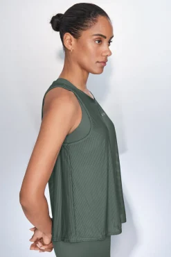 Dash and Stars T-Shirts-T-shirt halter verde