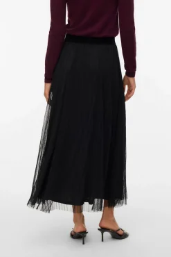Vero Moda Saias-Tule midi de saia Preto