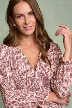 Polín Et Moi Vestidos-Vestido bordado Annecy Subiu