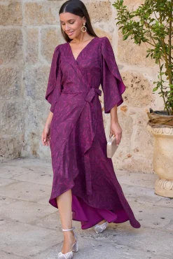 Polín Et Moi Vestidos-Vestido Buganvília Roxo