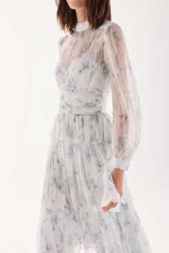 TFP by Tamara Falcó Vestidos-Vestido com babados Turquesa