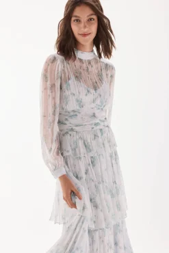 TFP by Tamara Falcó Vestidos-Vestido com babados Turquesa