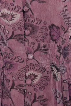 Pedro del Hierro Vestidos-Vestido comprido fluído Púrpura